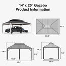 PURPLE LEAF White Metal Carport with Galvanized Steel Roof Aluminum Frame All-Weather Car Shelter