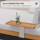 PURPLE LEAF Sicilia L-Shaped Modular Outdoor Sectional with Sunbrella White Cushions Flexible Layout for Minimalist Modern Patio