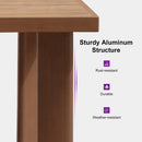 PURPLE LEAF 7/9/11 Pieces Patio Dining Set with Sunbrella Cushions All-Weather Wicker Patio Table and Chairs for Deck, Garden