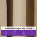 PURPLE LEAF Backyard Gazebo Champagne Hardtop Galvanized Steel Roof Awning and Upgrade Curtain with Lights-milky