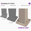 PURPLE LEAF Athena Louvered Pergola Modern Champagne Pergola with Adjustable Roof for Deck Backyard Garden