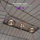 PURPLE LEAF Deck Gazebo Champagne Hardtop Metal Frame Double Roof with Curtains and Netting