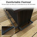 Outdoor Aluminum Bar Table - Gray