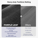 PURPLE LEAF Outdoor Metal Carport Gazebo Bronze Steel Roof Aluminum Frame Shelter for Parking