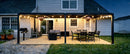 PURPLE LEAF Caesar Outdoor Louvered Pergola Patio Sun Shade Shelter with Adjustable Hardtop Patio Pergola Grey