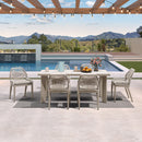 PURPLE LEAF 7/9/11 Pieces Patio Dining Set with Sunbrella Cushions All-Weather Wicker Patio Table and Chairs for Deck, Garden