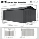 Metal Garage & Storage Shed