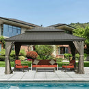 Hardtop Gazebo Classic W/ Netting & Curtain