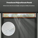 Outdoor Resin Storage Shed Sloping Roof