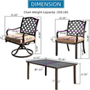 Outdoor Dining Table Set