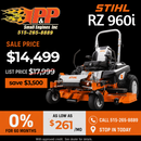Stihl RZ 960i EFI ZERO-TURN WB05 011 3600 US