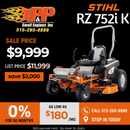Stihl RZ 752i K EFI ZERO-TURN WB04-011-3605-US