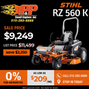 Stihl RZ 560K ZERO-TURN WB03-011-3611-US