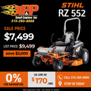 Stihl RZ 552 ZERO-TURN WB03-011-3600-US