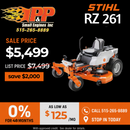 Stihl RZ 261 ZERO-TURN WB02-011-3610-US
