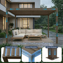Metal Louvered Pergola