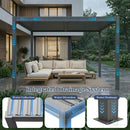 Metal Louvered Pergola