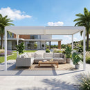 Metal Louvered Pergola