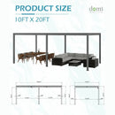 Metal Louvered Pergola