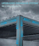 Metal Louvered Pergola