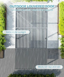 Metal Louvered Pergola