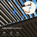 Metal Louvered Pergola
