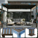 Metal Louvered Pergola