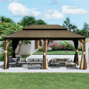 Hardtop Gazebo Classic W/ Netting & Curtain