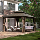 Hardtop Gazebo Classic W/ Netting & Curtain