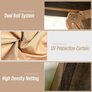 Hardtop Gazebo Classic W/ Netting & Curtain