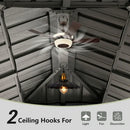 Aluminum Hardtop Gazebo Dark Gray with Drainage Gutters