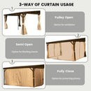 Wall-Mounted Hardtop Gazebo with Drainage Gutters