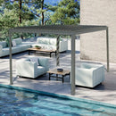 Metal Louvered Pergola
