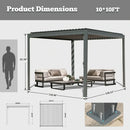 Metal Louvered Pergola