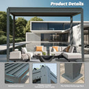 Metal Louvered Pergola