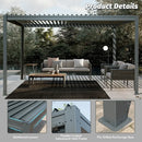 Metal Louvered Pergola