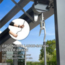 Metal Louvered Pergola