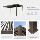 Metal Louvered Pergola