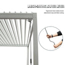 Metal Louvered Pergola