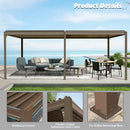 Metal Louvered Pergola