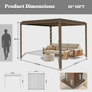Metal Louvered Pergola