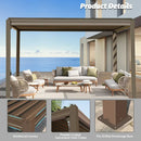 Metal Louvered Pergola