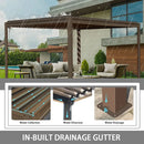 Metal Louvered Pergola