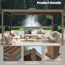 Metal Louvered Pergola