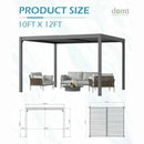 Metal Louvered Pergola