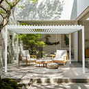 Metal Louvered Pergola