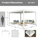 Metal Louvered Pergola