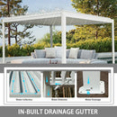 Metal Louvered Pergola