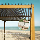 Metal Louvered Pergola
