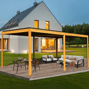 Metal Louvered Pergola